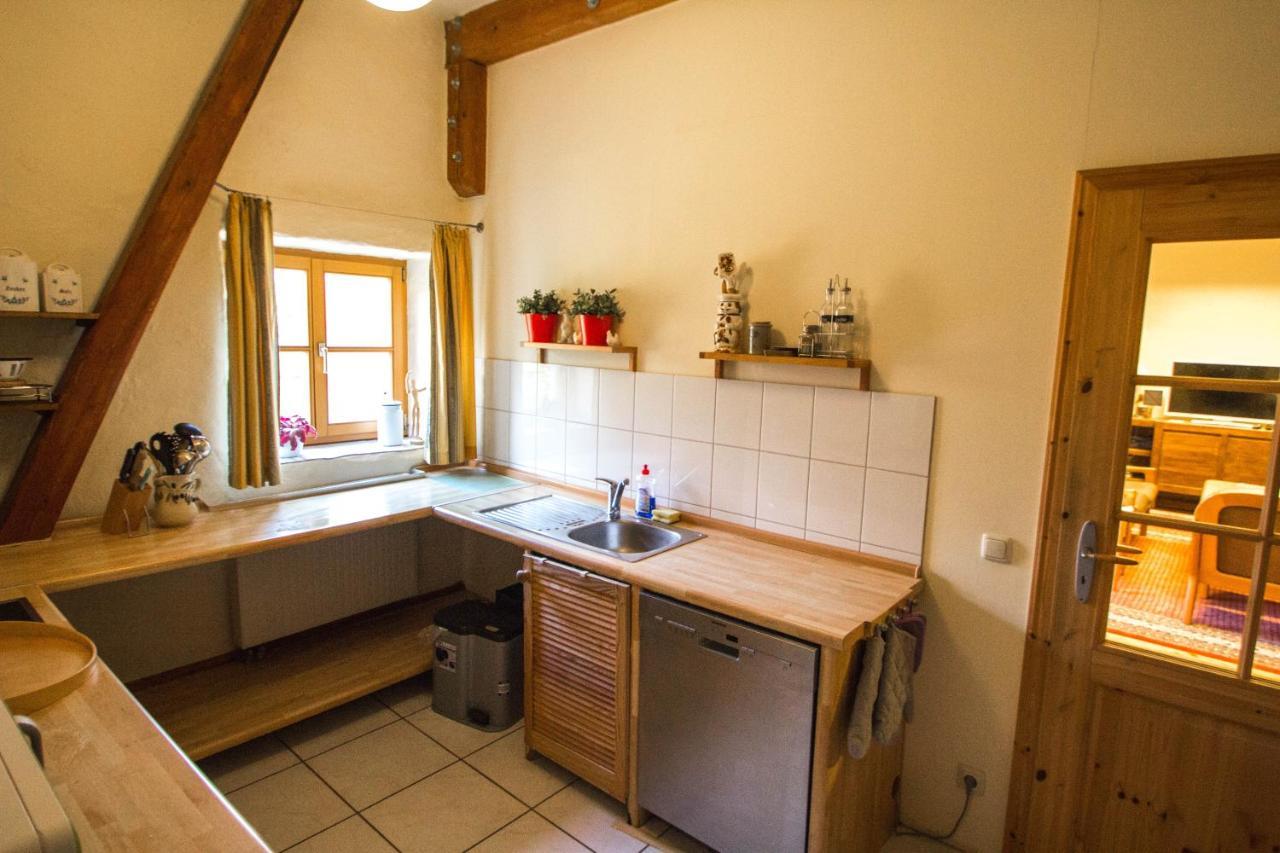 Haus Falkenhof Knüllwald Esterno foto