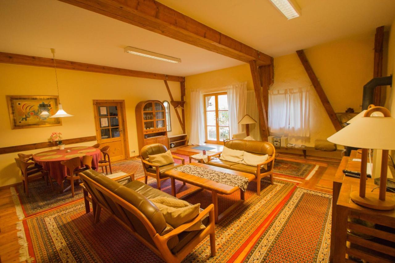 Haus Falkenhof Knüllwald Esterno foto